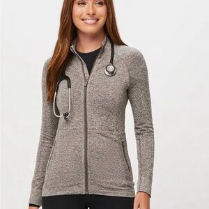 Figs Salta Seamless full zip jacket